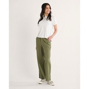 Pendleton‎ Pants Womens Size 16 Green Stretch High Waisted Straight Leg Utility
